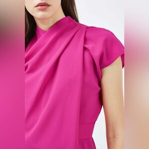 Topshop Origami Wrap Blouse in Perfect condition